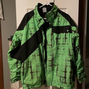 This is a heavy duty winter coat. It is typically used for skiing/snowboarding.